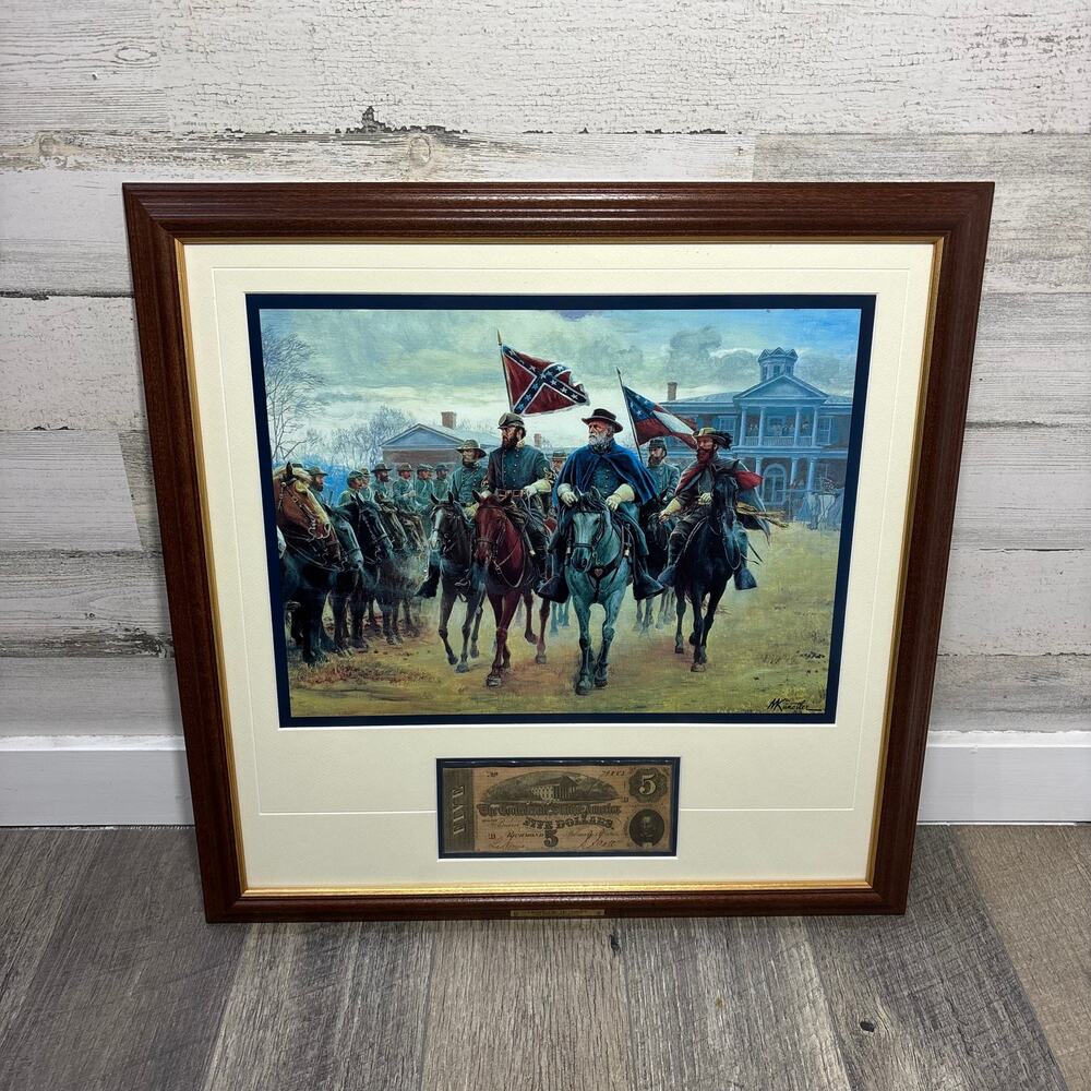 Mort Künstler Legends in Gray Civil War Framed Print Display
